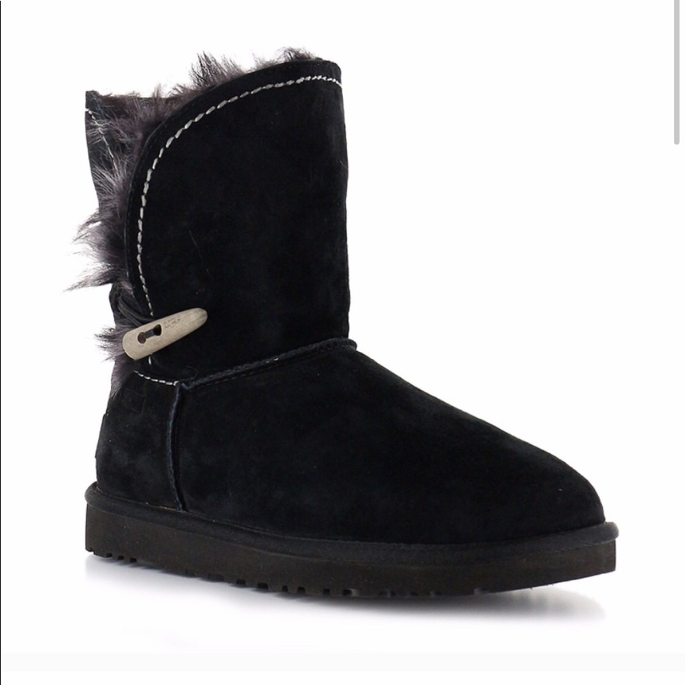 UGG AustraliaMeadow Boot With A Toggle Black size 7